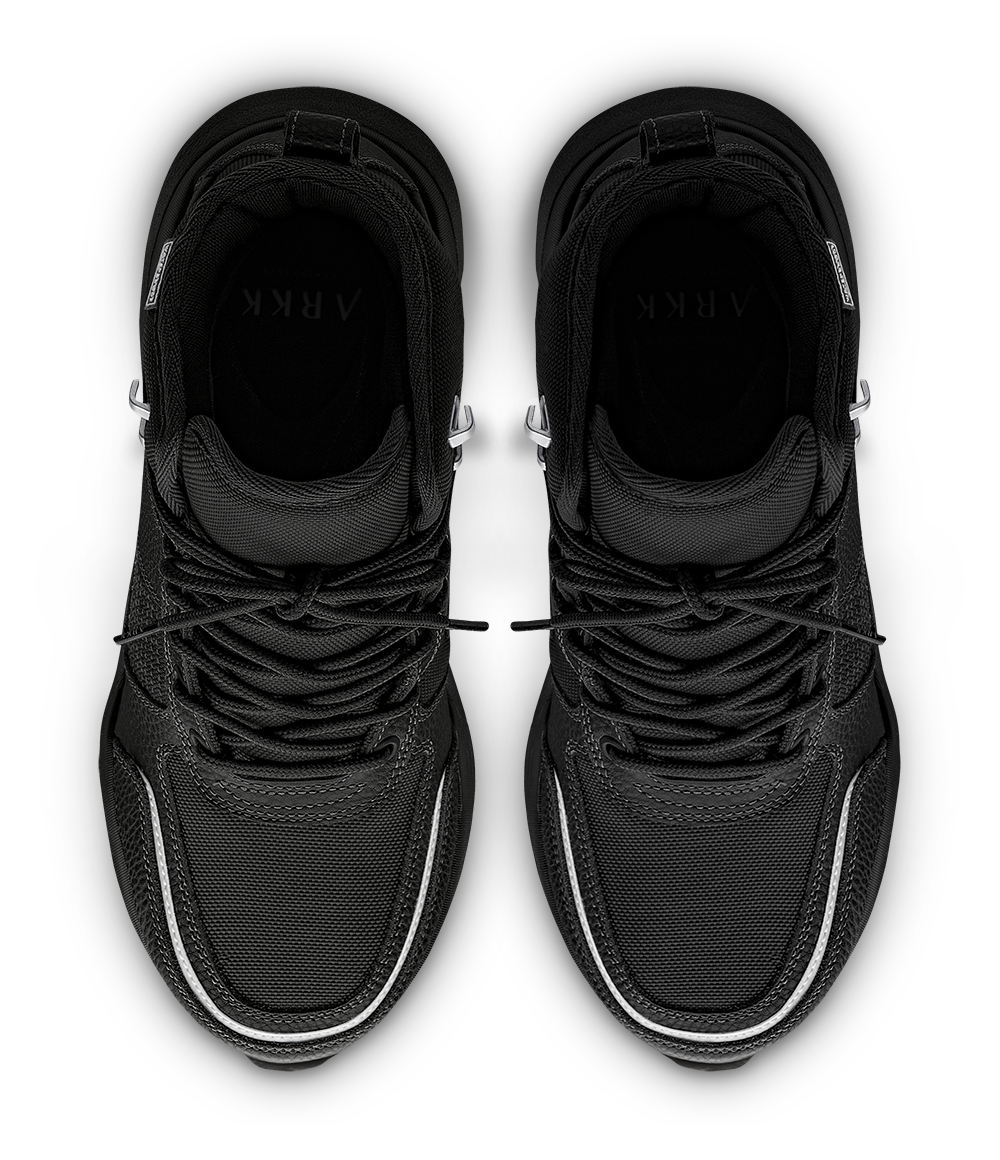 ARKK Collection Zeatrk Nylon HL 2.0 T-G9 | Triple Black | Men Zeatrek